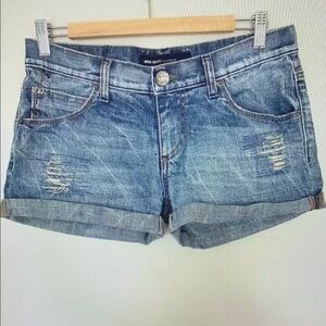 Denim Blue Women's Athletic Shorts